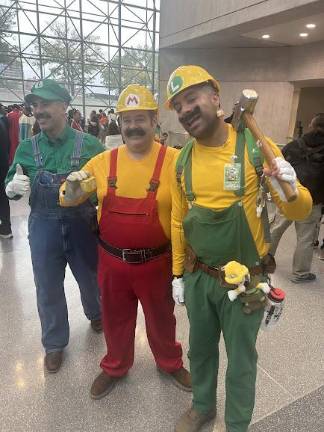 Mario et al.! What would Comic Con be without them?