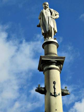 Statue at Columbus Circle. Photo: John Wisniewski, via flickr