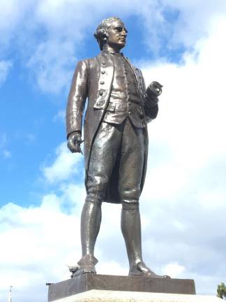 Statue of Captain Cook. Photo: chelsealwood, via flickr
