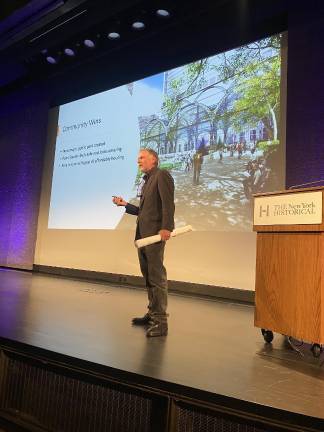 Urban planner Alexandros Washburn has studied urban planning for years, working within the Administration of Mayor Mike Bloomberg as an urban planner and pushing a classical redesign of Penn Station.