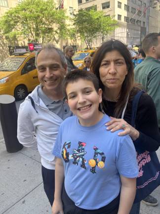While much of the world was focusing on events at the Vatican, the Guerra family from Rome flew to New York City and marveled at the crowd that turned out at St. Patrick’s on May 11.
