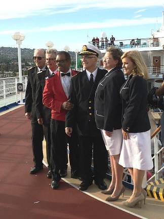The crew of the original “<i>Love Boat</i> “series which ran for ten seasons on Saturday nights on ABC, remained close after the show ended here they at a reunion in 2015.