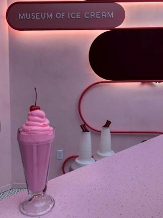 At the Museum of Ice Cream. Photo: Bethany Kandel