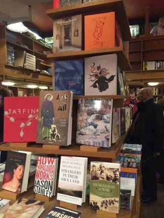 Books still took center stage, even as Crawford Doyle Booksellers was preparing to close. Photo: Christopher Moore