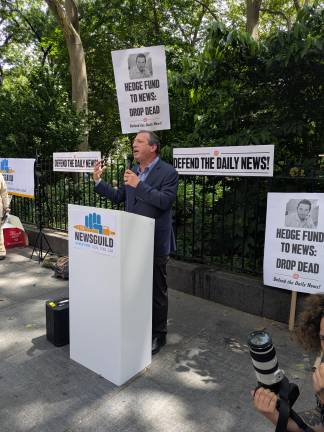 City Comptroller Brad Lander talks about Superman.