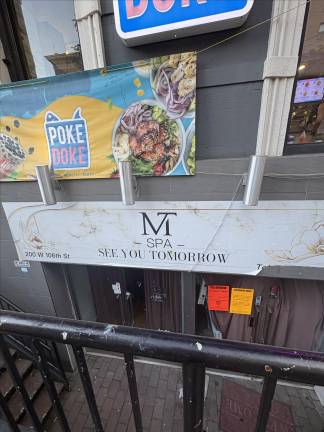 Prostitution Crackdown: NYPD Shuts Down Spa/Brothel on UWS