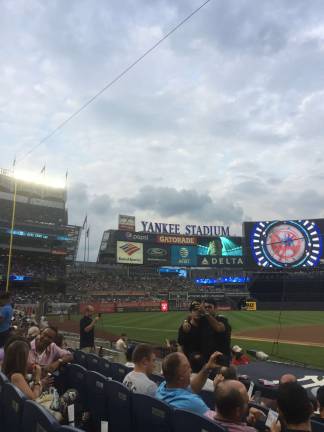 At the Big Ballpark in the Bronx. Photo: Jon Friedman