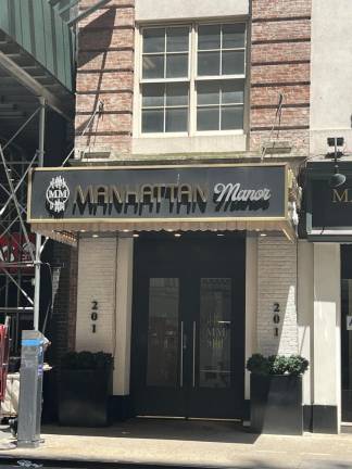 Manhattan Manor, the upstairs companion event space to Irish saloon Rosie O’Grady’s. It will be closing on July 1st along with the restaurant.