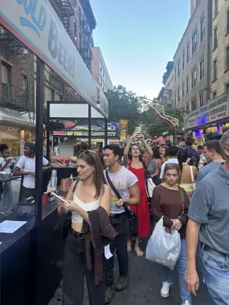 Mulberry Street was jammed Sept. 13, 2025 for the San Gennaro Festival.