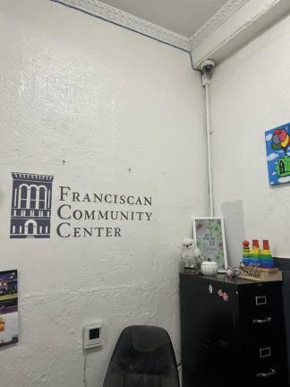 The Franciscan Community Center is part of the complex that is being sold to a developer by the Archdiocese for $96 million. The Franciscan name is still on the wall, even though the school closed in 2010 and the Franciscans left in 2020.