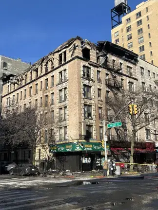 The resulting damage of the December 9 fire. (Photo: Jack Ahern)
