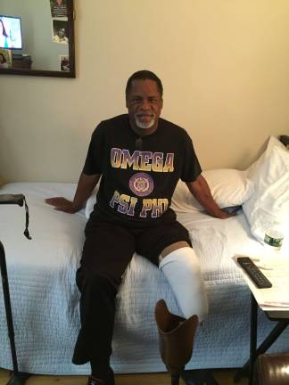 Nathaniel Davis, one of about 200 residents at the newly renovated Capitol Hall, calls the resident &#x201c;a godsend.&#x201d; Photo: Silas White