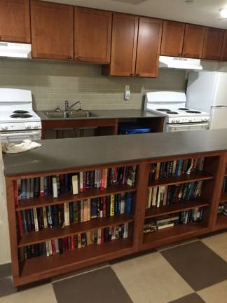 The communal kitchen at Capitol Hall. Photo: Silas White