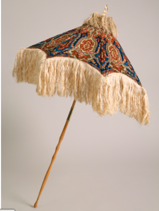 Sangster, parasol, silk and wood, 1860s, USA. Photo: Eileen Costa