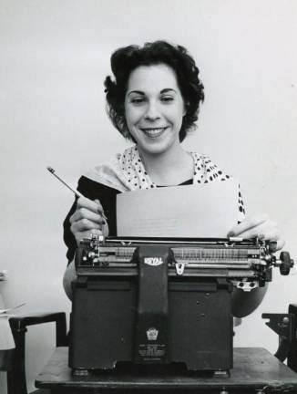 Sandra Newser Waldman (1932-2025) was one of only a handful of women in the Columbia University Graduate School of Journalism in 1955. Early in her career she worked with Walter Cronkite on the CBS Radio network.