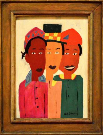 William H. Johnson&#x2019;s &#x201c;Three Girls&#x201d; starts a journey through three decades of art at MoMA. Photo: Adel Gorgy