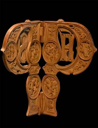 The Letter P, which once belonged to Philip the Handsome, was serendipitously discovered by Boehm and her colleague Melanie Holcomb and acquired by The Met just in time to make it into the show. Photo: Adel Gorgy