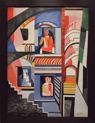 Alexandra Exter's 1914-15 &#x201c;Cubist Nude/Theatrical Composition&#x201d; is among the works by women artists given pride of place in &#x201c;Revolutionary Impulse: The Rise Of The Russian Avant-Garde.&#x201d; Photo: Adel Gorgy