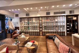 Out of 38 granted statewide on Feb. 16, Blue Forest Farms LLC received the sole new adult-use retail dispensary license in the borough of Manhattan. The Madison Ave. store pictured above is a hemp retailer that shares a name with the LLC. Only 12 legal dispensaries currently exist in Manhattan.
