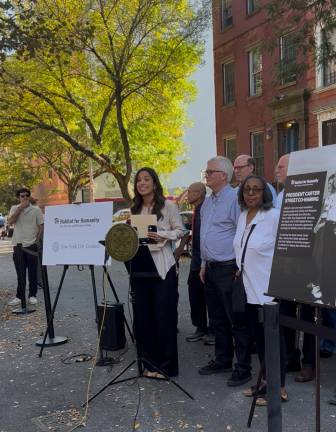 Carlina Rivera, who recently stepped down from her local City Council seat to helm the New York State Association for Affordable Housing, helmed the Oct. 6 proceedings.