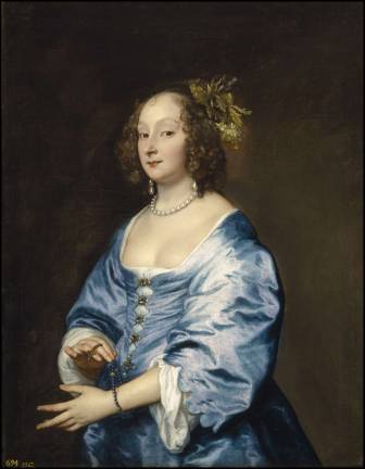 Anthony van Dyck (1599&#x2013;1641). Mary, Lady van Dyck, n&#xe9;e Ruthven, ca. 1640. Oil on canvas. Museo Nacional del Prado, Madrid.