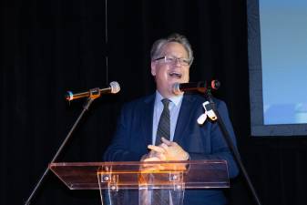 Hudson Guild executive director Ken Jockers is working with city council member Erik Bottcher to encourage the tech and health care giants in the west side neighborhoods to hire locally.