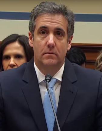 Michael Cohen, the former attorney and “fixer” for Donald Trump gave his second day of testimony to a grand jury involved in the Manhattan DAs probe of payments the former president is said to have made to woman in exchange for silence prior to the 2016 election. Photo: Wikimedia Commons