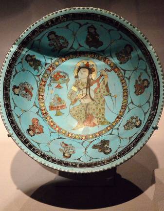 A 12th-13th Century Turquoise Bowl Conveys Elegance and Wisdom. Photo: Adel Gorgy