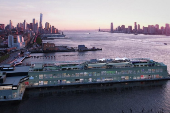 The new rooftop park at Pier 57. Photo courtesy of Pier 57