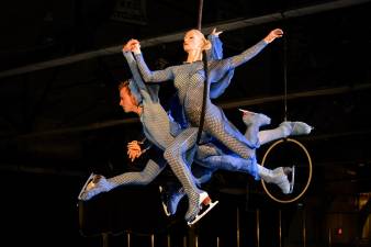 Ice Theater of New York performs Molecular at the Chelsea Piers rink on the Hudson River. The nonprofit, alleging it was looted of $10,000 in a fraudulent Ponzi-like scheme, is suing NYCharities.org in state Supreme Court in Manhattan for ripping off the contributions of its donors.