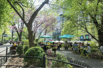 Since 1839, Union Square Park has served as home base for countless community events, such as the current and wildly popular Greenmarket.