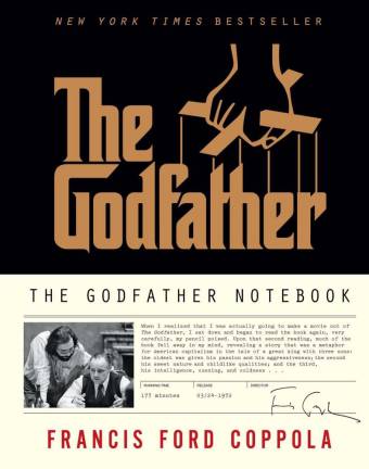 Francis Ford Coppola’s e-book, “The Godfather Notebook.” Photo via Amazon.com