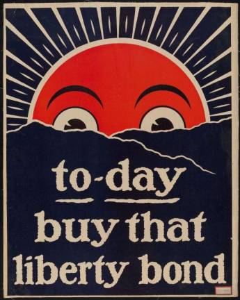 Unknown artist, &quot;To-day buy that Liberty Bond,&quot; c. 1917.&#xa0;Museum of the City of New York, gift of John W. Campbell.