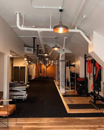 Some of the equipment at Clutch Physical Therapy.