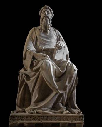 Donatello St. John the Evangelist, 1408&#x2013;15 Marble, 212 &#xd7; 91 &#xd7; 62 cm (83&#xbd; &#xd7; 35&#xbe; &#xd7; 24&#xbd; in.) Opera di Santa Maria del Fiore, inv. no 2005/113 &#xa9; Opera di Santa Maria del Fiore / Antonio Quattrone