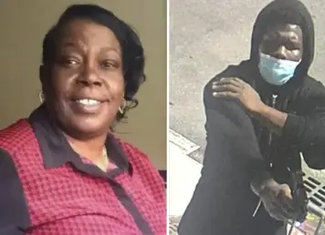 East Harlem grandma, Robin Wright, and the 18-year-old who shot her to death, Fasil McCants.