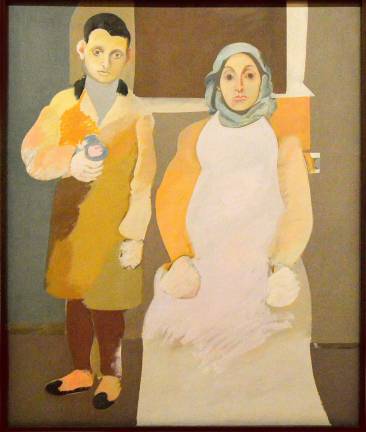 Armenian-American artist Arshile Gorky&#x2019;s haunting &#x201c;The Artist and His Mother&#x201d; recalls his youth, his family&#x2019;s survival of a death march, and his mother&#x2019;s eventual death from starvation. Photo: Adel Gorgy