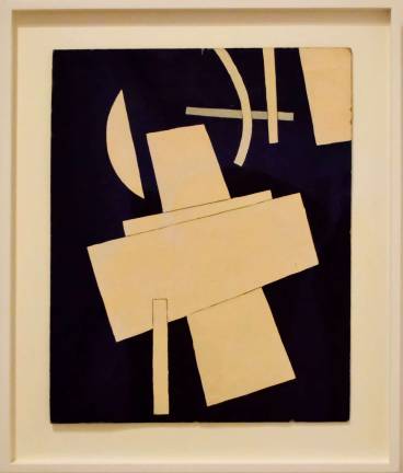 Lyubov Popova's &quot;Untitled&quot; helped open new ways of seeing and MoMA's curators chose it to open &quot;Revolutionary Impulse: The Rise Of The Russian Avant-Garde.&quot; Photo: Adel Gorgy