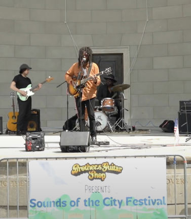 Brothers Guitar Shop’s annual pro bono music festival in the Central Park Bandshell is a grassroots event that showcases good musicians, brings music to the community, and builds community.