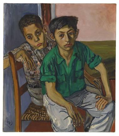 Two Puerto Rican Boys, 1956. Photo courtesy David Zwirner, New York/London and Victoria Miro, London