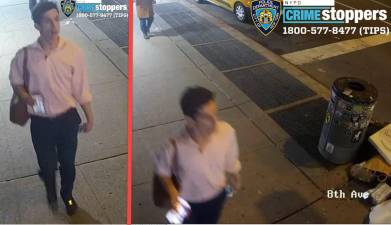 Wanted for assault at 23rd St A / C /E station, March 17, 2025.