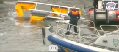 Police and Fire divers were in the water within 10 minutes of the crash, but none of the six victims could be saved. Salvage operations took place over the next four days following the April 10 crash.