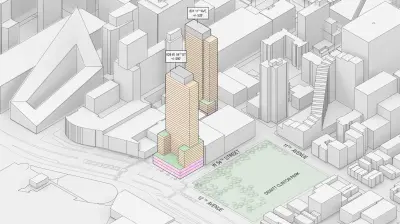 Photo rendered by developers, displaying DeWitt Clinton Park