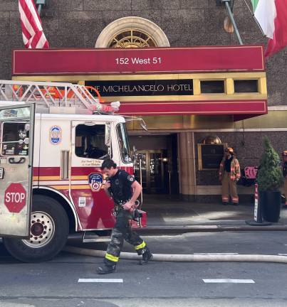 The fire was contained within an hour, after 120 FDNY and EMS personnel responded to the scene.