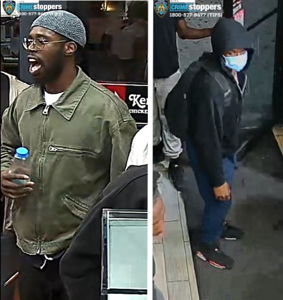 Harlem Bedlam suspects: Slashing on West 117th Street; Shooting on West 124th.