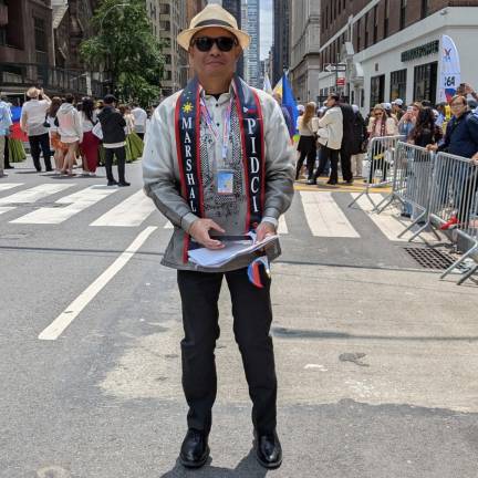 A Filipino Marshal on Madison Avenue