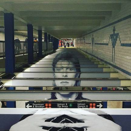 The Broadway-Lafayette subway station transformed.