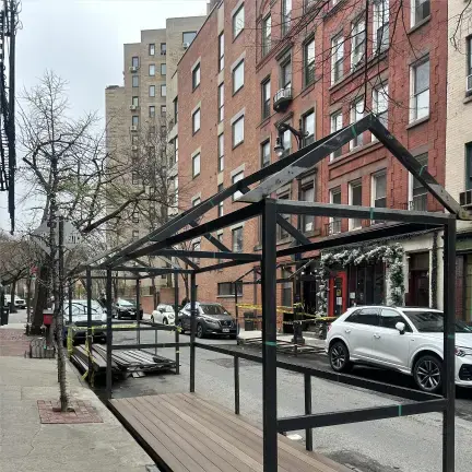Roadway dining returned in the spring of this year, after being wound down for the winter. Yet many owners felt it was too expensive to take sheds down and then rebuild them, and dropped them entirely. Now, restaurants won’t have to retire these sheds in the off-season.