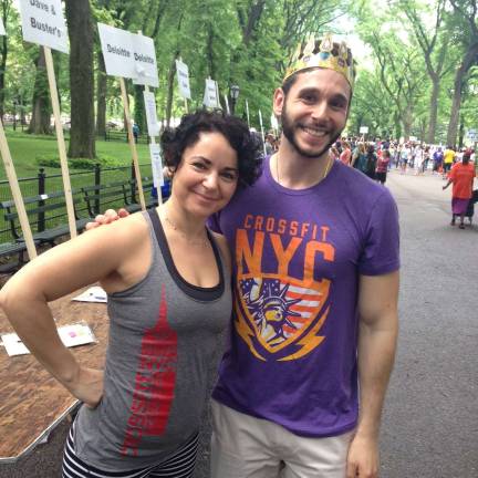Stacey Pearson, left, of CrossFit