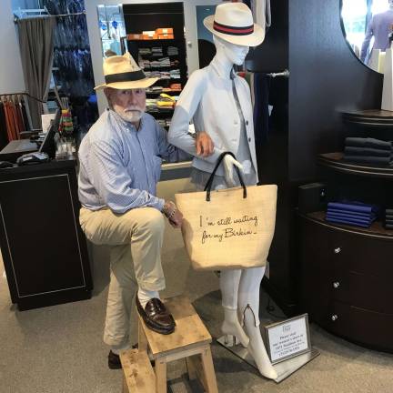 Eliot Rabin at his upscale men's clothing store on Lexington Avenue and East 72nd Street. A Republican challenger to longtime incumbent U.S. Rep. Carolyn Maloney on the Upper East Side, he lost his own block with just 18 percent of the vote -- and managed only 12.7 percent of the ballot overall. Photo: Douglas Feiden